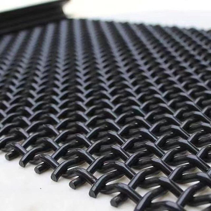 Crimped wire mesh