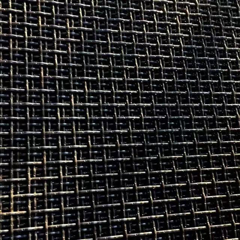 Crimped wire mesh